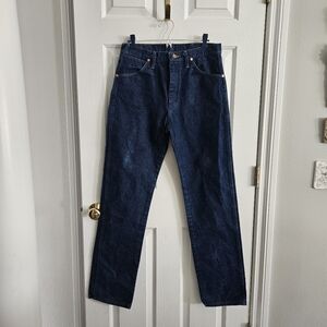 Vintage 90s Wrangler 100% Cotton Cowboy Cut Western Jeans